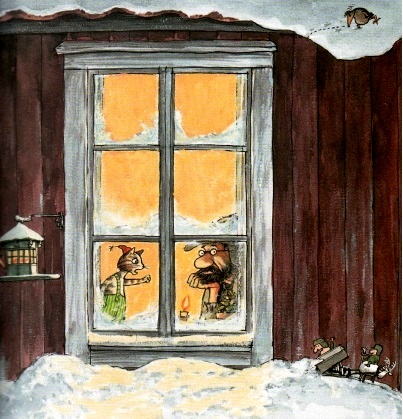 детские книги, свен нурдквист, петсон и финдус, сказка про рождество, иллюстрации к сказкам детские книги, свен нурдквист, петсон и финдус, сказка про рождество, иллюстрации к сказкам