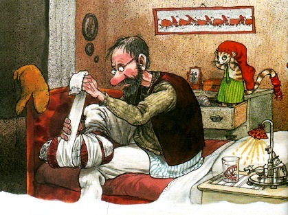 детские книги, свен нурдквист, петсон и финдус, сказка про рождество, иллюстрации к сказкам детские книги, свен нурдквист, петсон и финдус, сказка про рождество, иллюстрации к сказкам