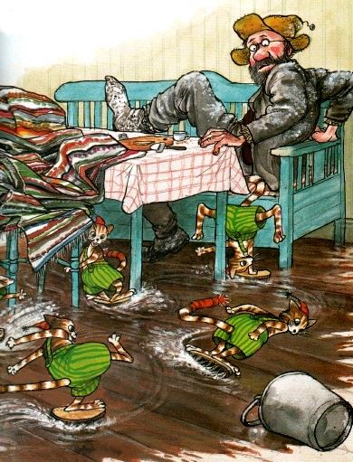 детские книги, свен нурдквист, петсон и финдус, сказка про рождество, иллюстрации к сказкам детские книги, свен нурдквист, петсон и финдус, сказка про рождество, иллюстрации к сказкам