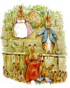 Беатрис Поттер детская сказка про кроликов. Пампушата 3