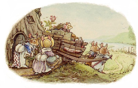 сказка, Джилл Барклем, ежевичная поляна, иллюстрации, иллюстрации к сказкам,иллюстратор, детские книги 