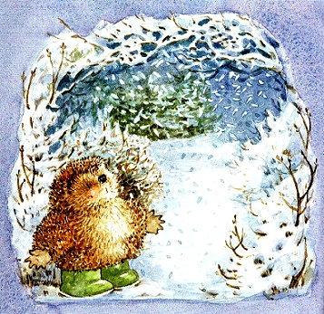8 Зимняя сказка о ёжике Арни