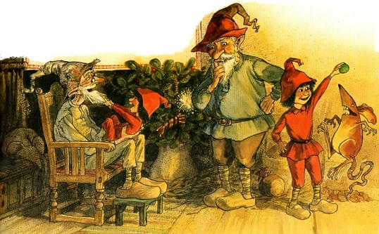 сказки онлайн бесплатно,рождественская сказка онлайн, Свен Нурдквист