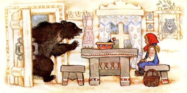 маша и медведь, сказки онлайн, русская-народная сказка