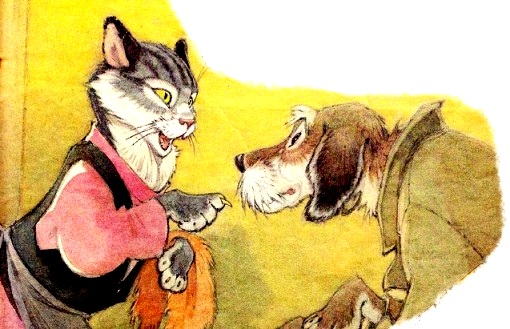 стихи для детей, самуил маршак, пес и кот, сказки маршака, маршак для детей 