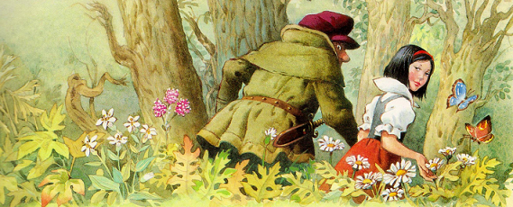 белоснежка и семь гномов, иллюстрации к сказкам, Тони Вулф